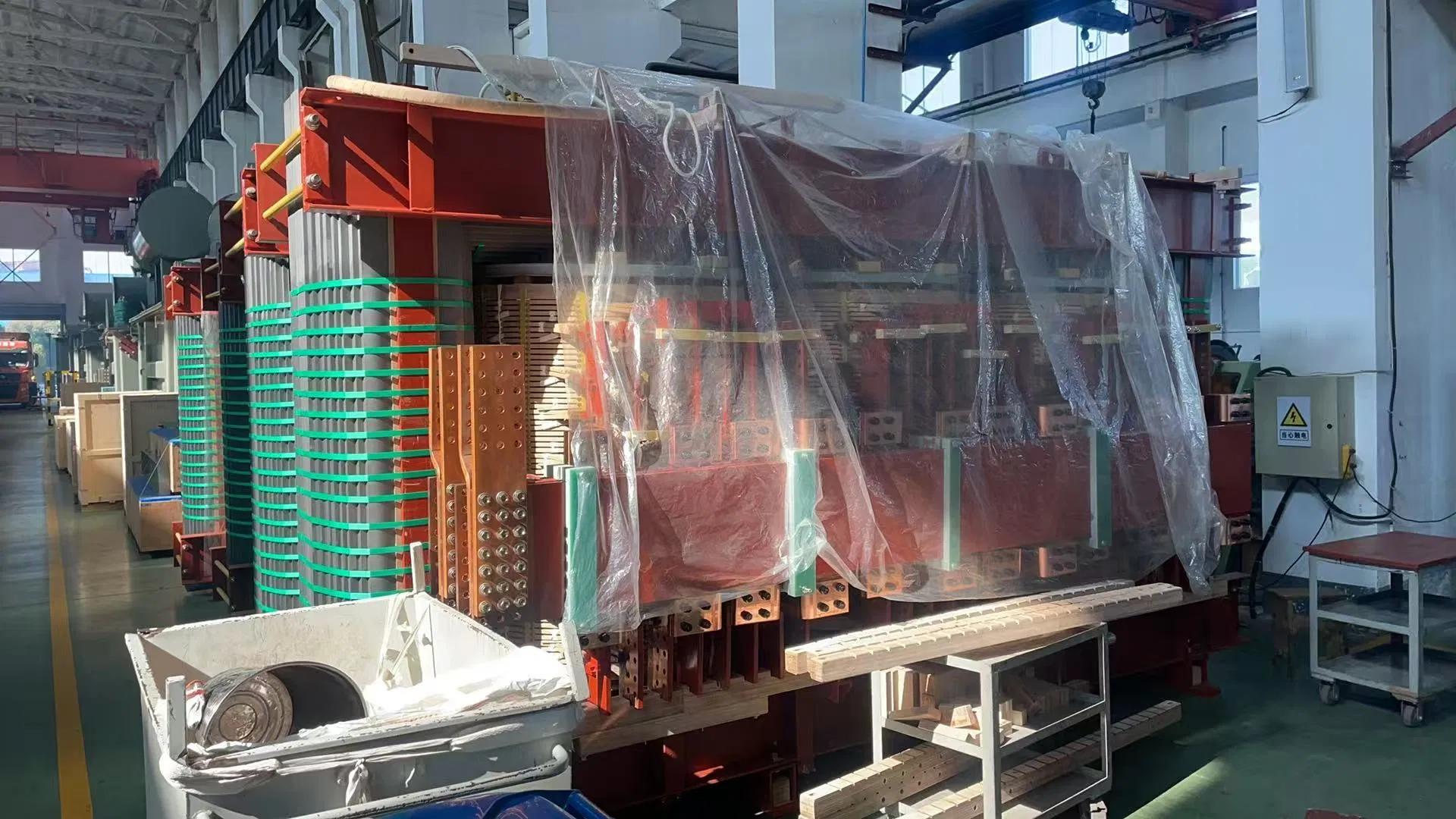 110kv 50~63mva IEC60076 Standard an Cooling Two-Winding Three Phase Furnace Transformer