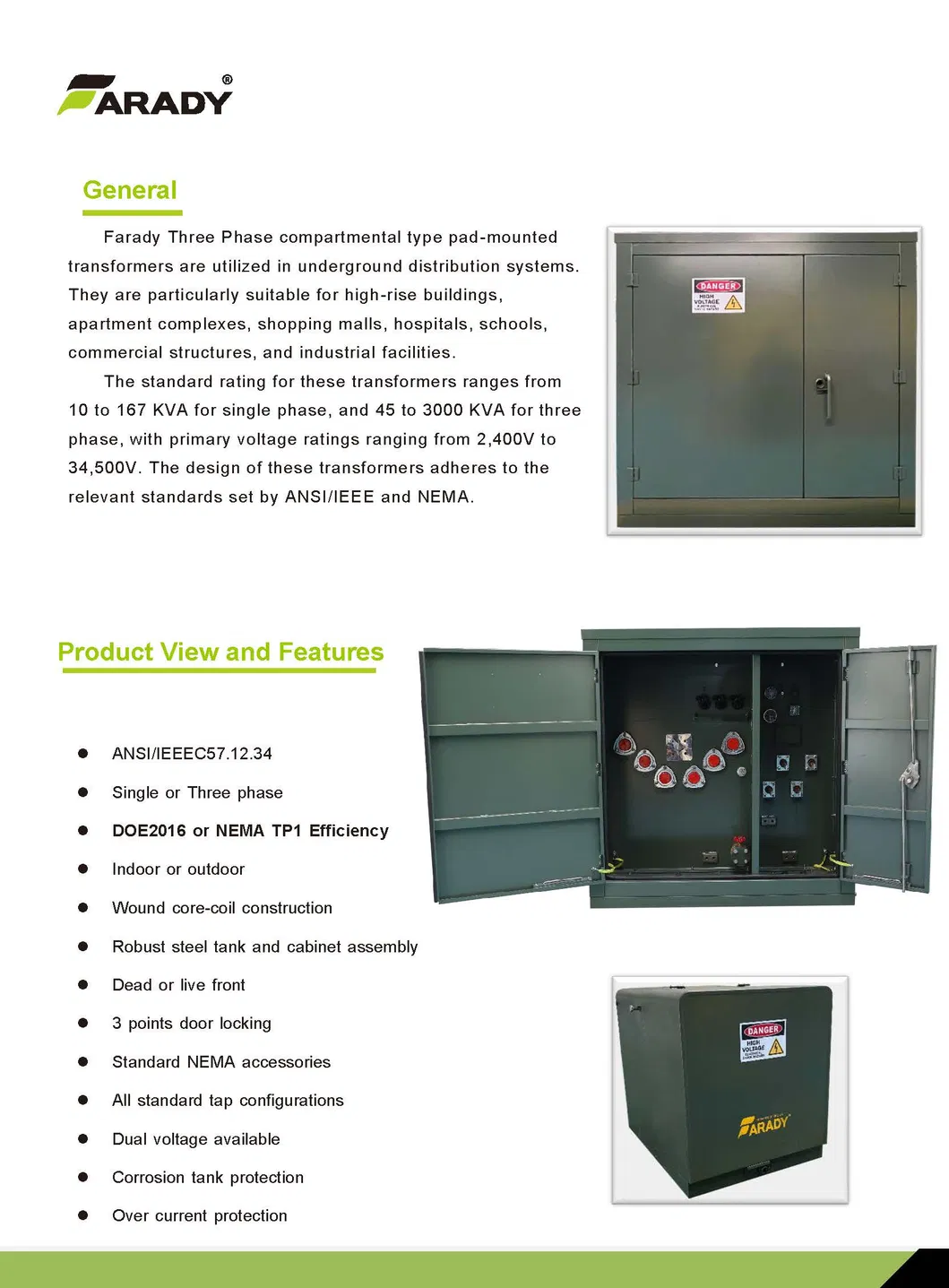 Pad Mounted Transformer View 2
