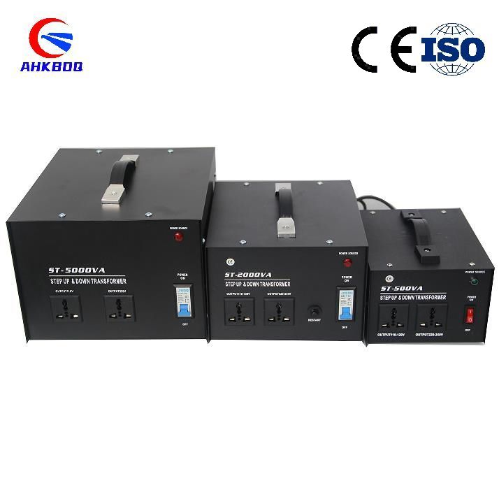 St-3000va 3kVA Single Phase Step up and Down Transformer