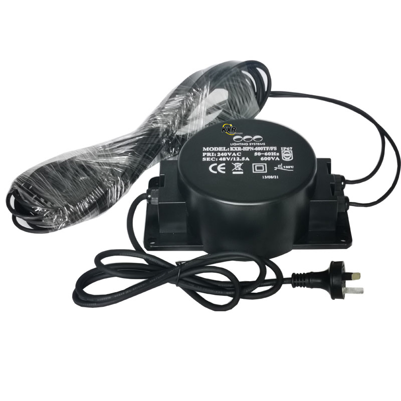 Swimming Pool Light IP68 Waterproof Toroidal Transformer 12V 150W 120W 300W 400W 600W