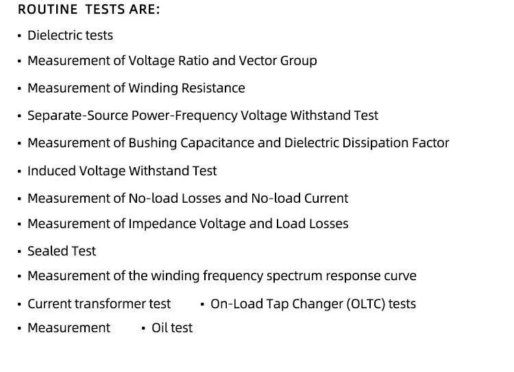 Finished Transformer