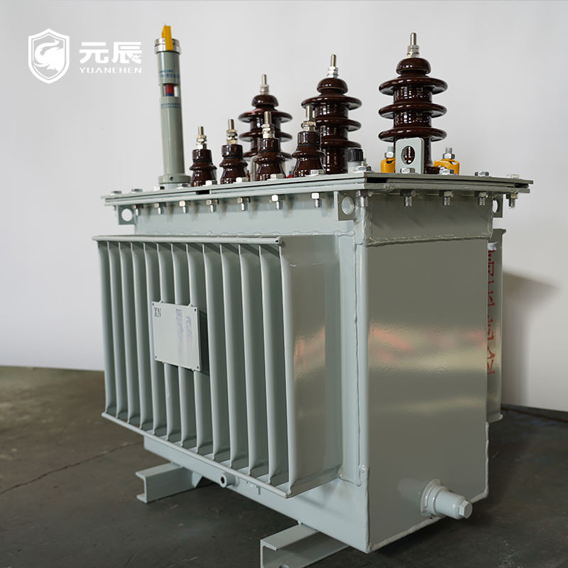Yuanchen IEC60076 S11 Hot Sale Low Loss 350 kVA 630kVA 1000kVA Oil Immersed Distribution Electric Power Transformers