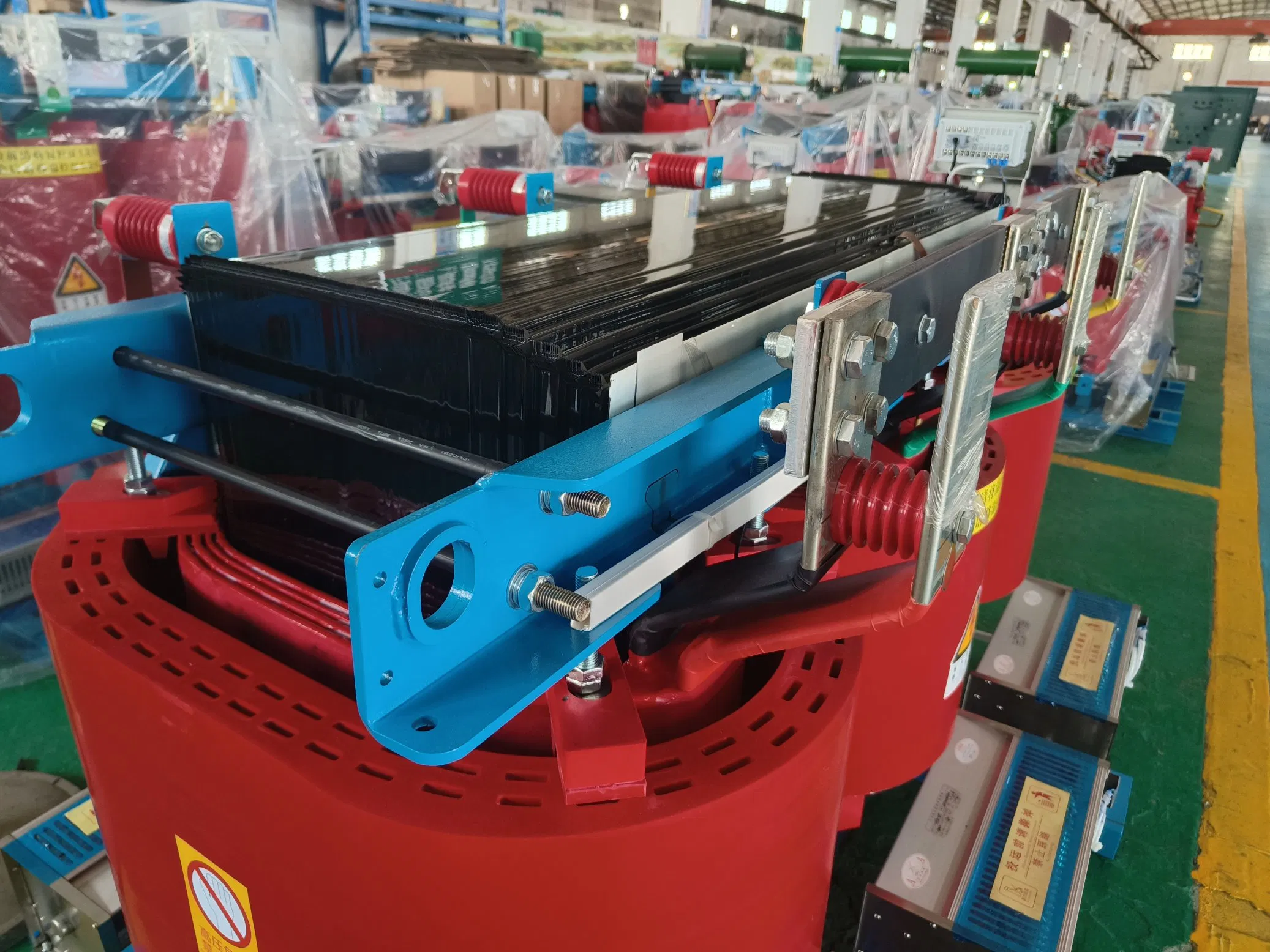 Large Capacity Three Phase 33kv 11kv Hv to 0.4kv Step Down Cast Resin Dry Type Electric Power Distribution Compact Prefabricated Substation Transformer