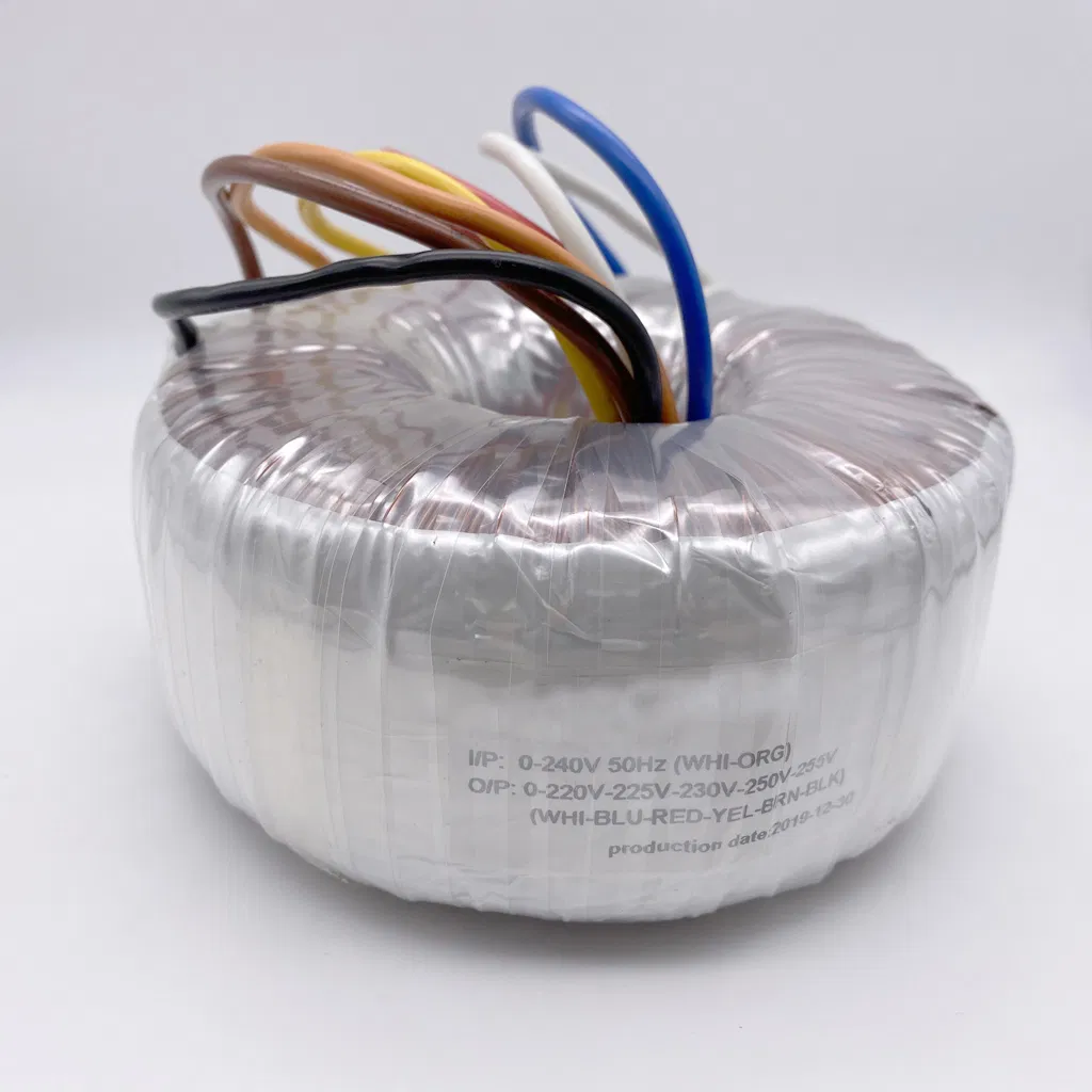 Toroidal Power Transformer Side View
