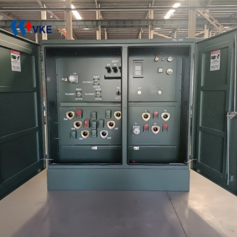 Hot Sale 12.47kv Pad Mounted Transformer 50/100/150kVA 300kVA 120/240V Three Phase Transformers