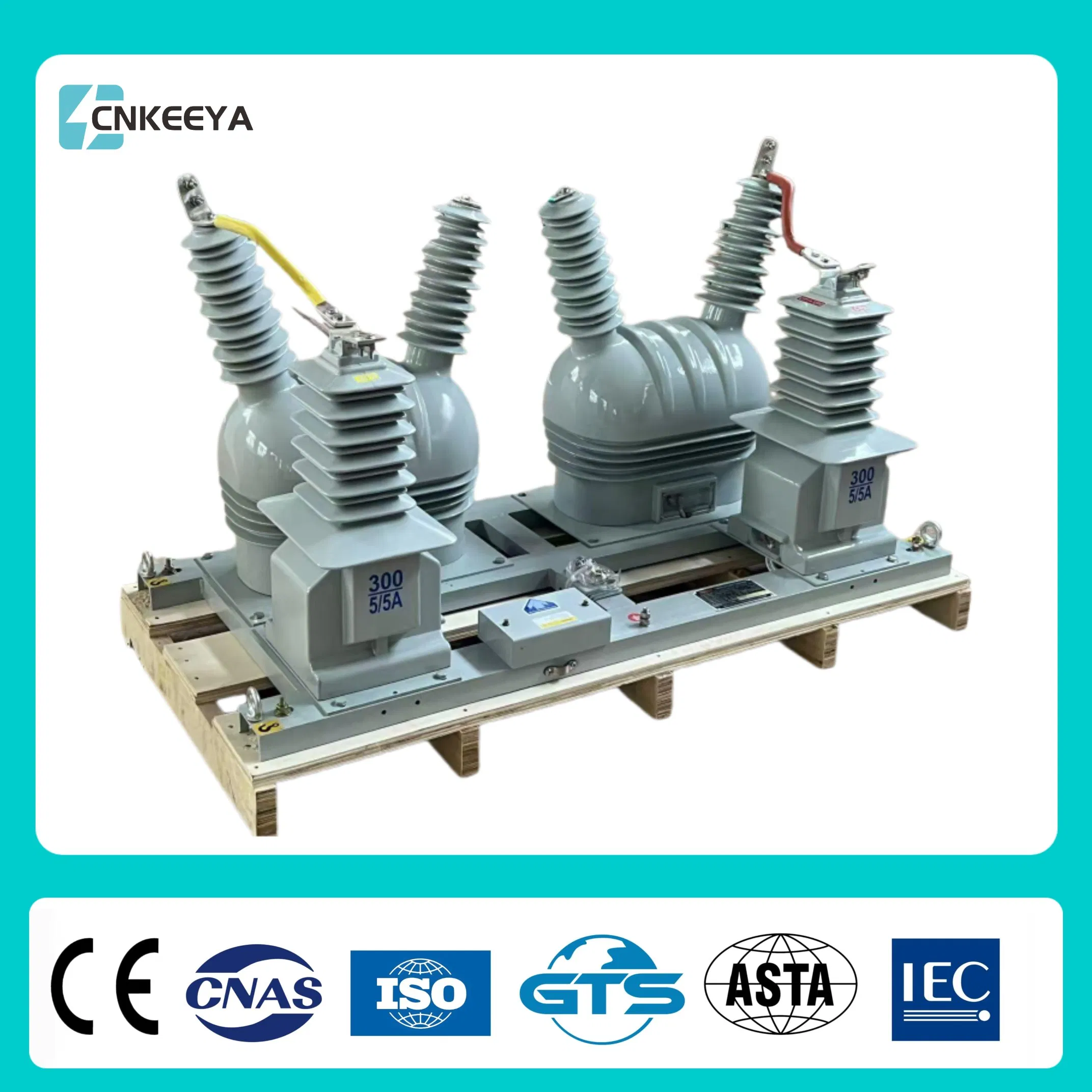 Cnkeeya Jlszv 35kv Outdoor Three-Phase Three-Wire High-Voltage Metering Box Dry-Type Wide-Load Combined Transformer