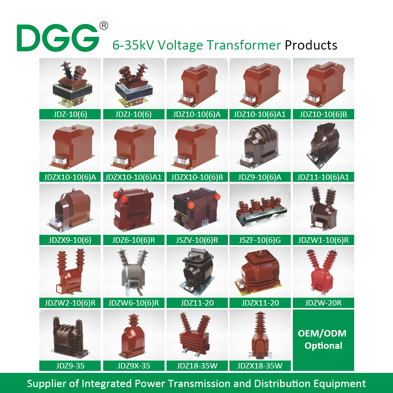 Dgg Power Grid Medium/High Voltage CT Vt PT Current Substation Instrument Transformer