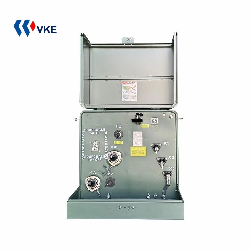 2025 Vke Factory Price 75kVA 13.2kv Single-Phase Pad Mounted Transformer 100kVA 167kVA