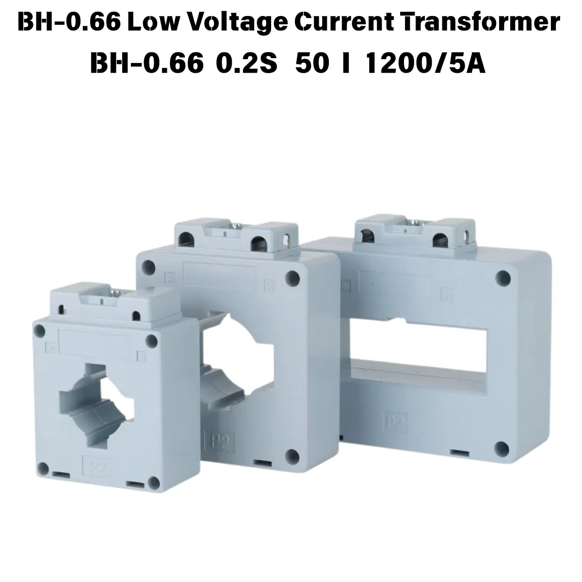 Bh-0.66 (LMK-0.66) Low Voltage Current Transformer 50 Aperture Single Row 1200/5A Accuracy Class 0.2s Low Voltage Split Core Current Instrument Transformer