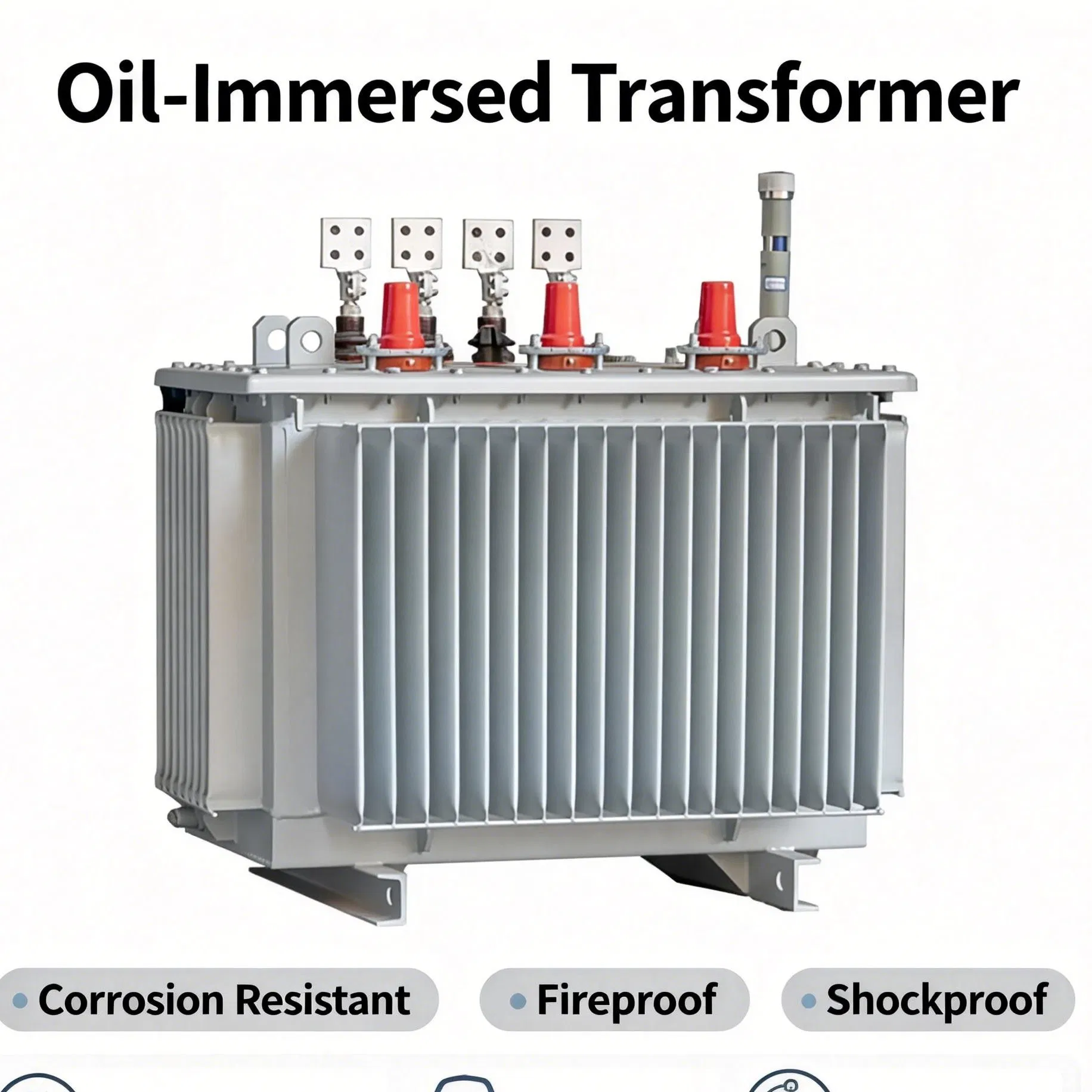 100kVA/2500kVA 10kv Electric Compact Substation Three Phase Transformer for Outdoor Use
