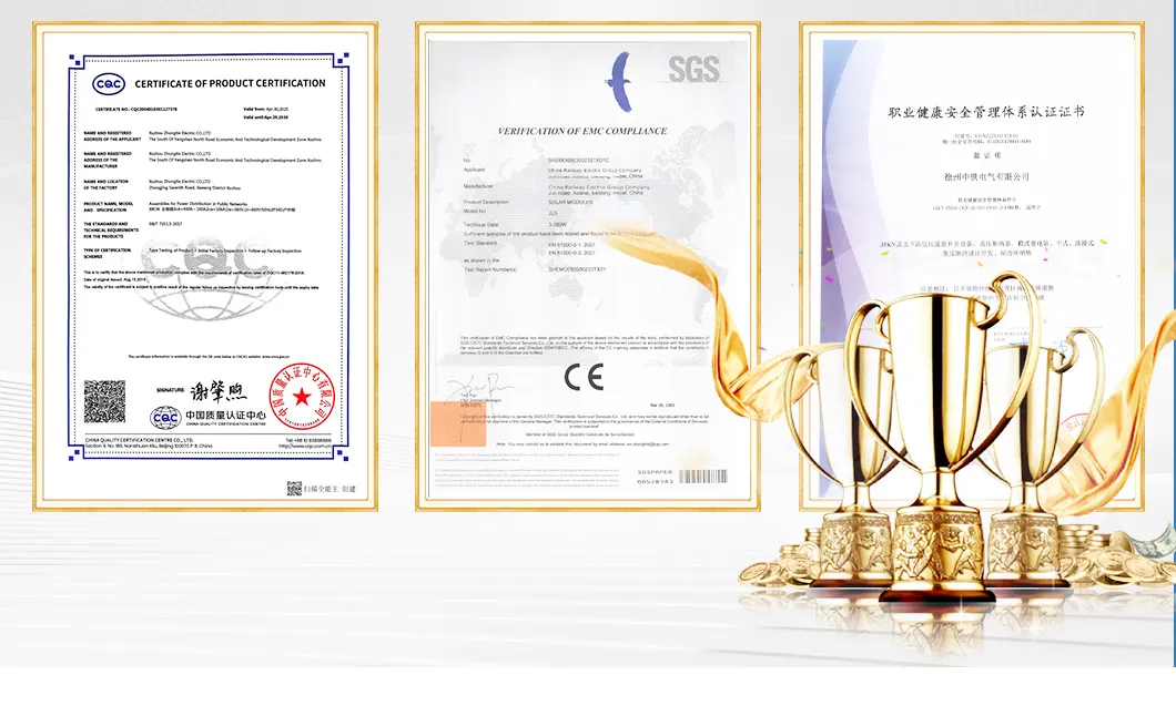 Certificates