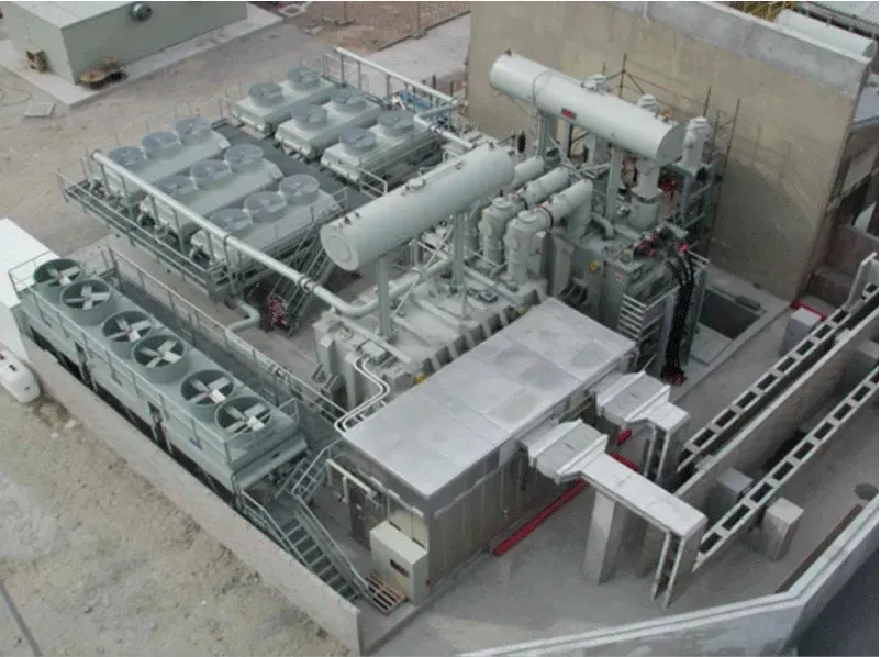 Electrolysis hydrogen production rectifier transformer