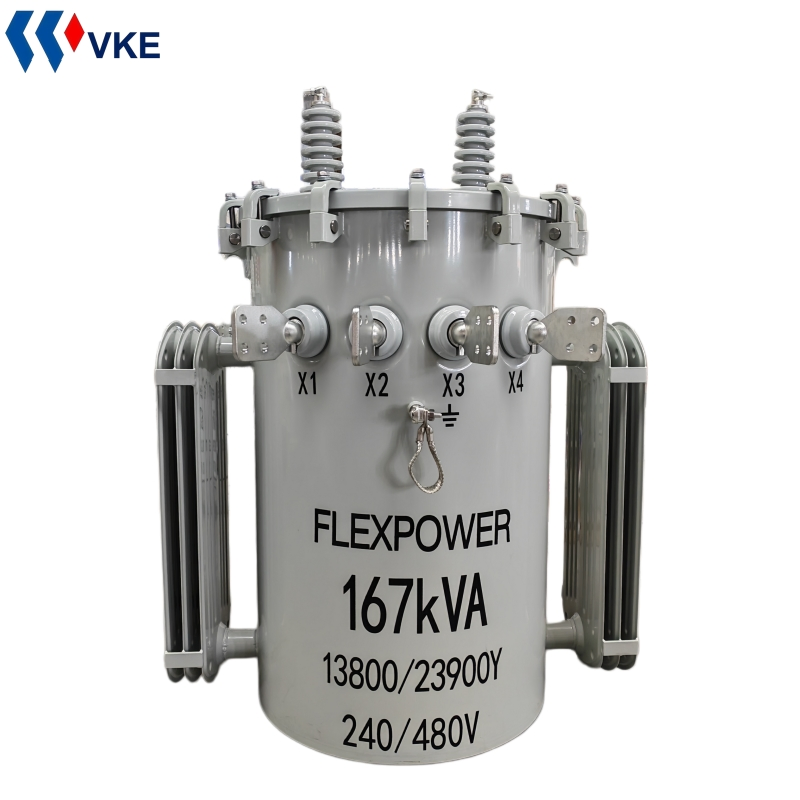 IEEE Standard Single-Phase Oil-Immersed Pole-Mounted Distribution Transformer 50/60Hz Factory Direct Price