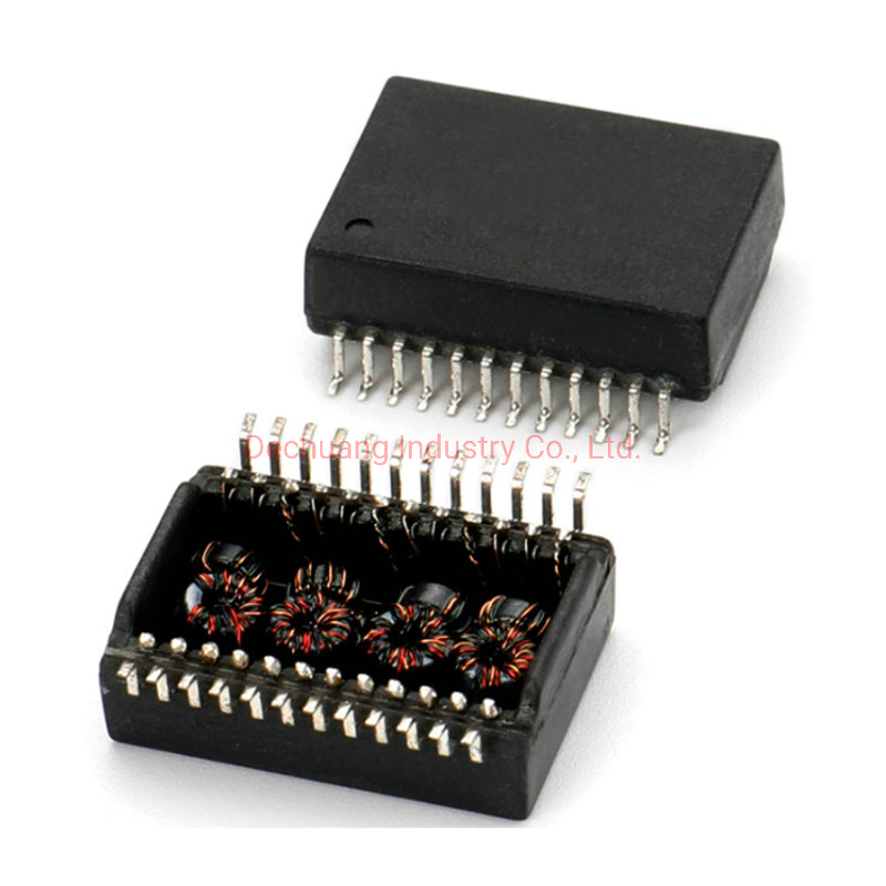 Original Hx1098nl 16pins Gigabit Ethernet Module Magnetic Filter Toroidal LAN Transformer