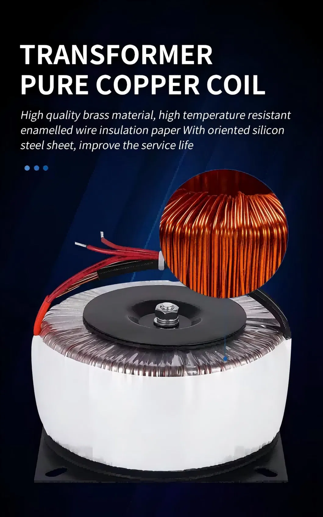 Step up and Down Transformer Interior