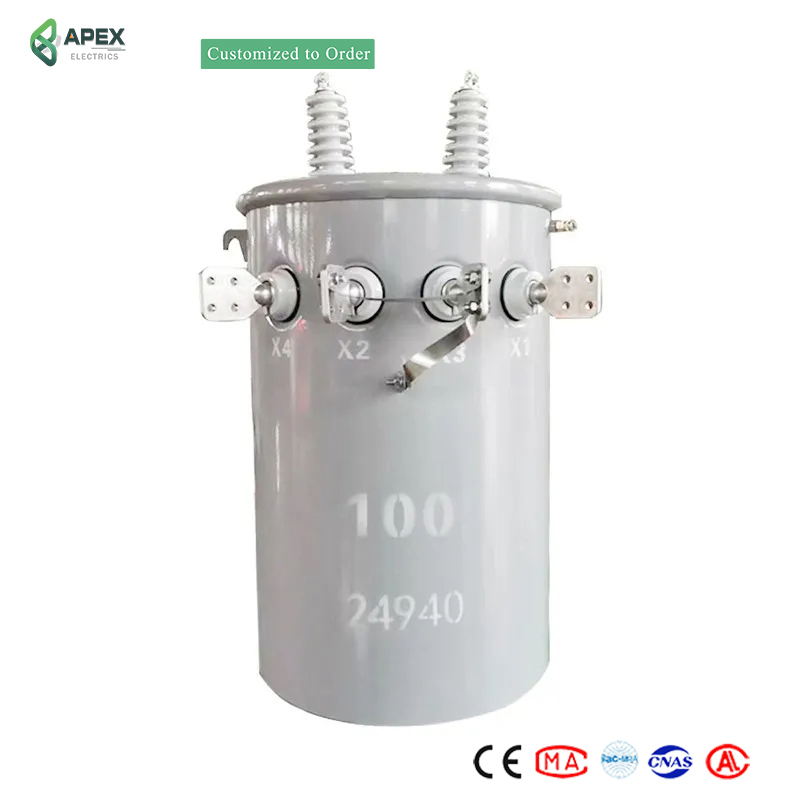 10kv 11kv 12kv 50kVA 100kVA 200kVA Pole Mounted Transformer Best Price