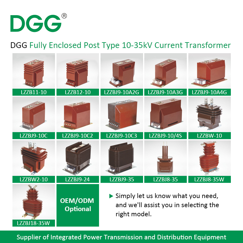 Dgg 11kv 35kv CT/PT Indoor Single Phase Instrument Current/Voltage/ Potential Transformer