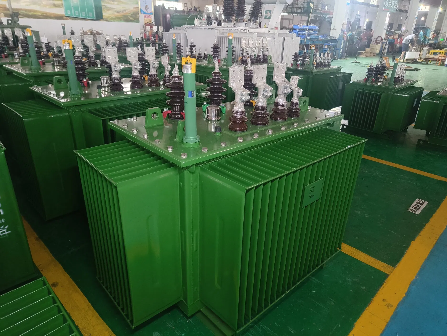 IEC Standard Large Capacity High Voltage Three Phase Oil Immersed Step up Down Solar Electrical Power Distribution Compact Prefabricated Substation Transformer
