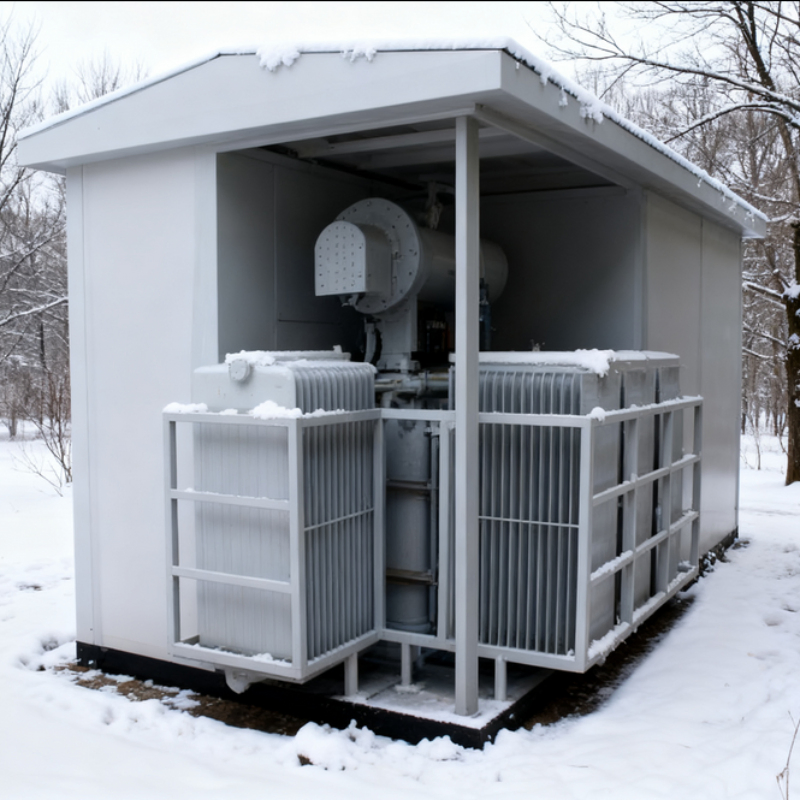 Compact 10mva Box-Type Transformer Prefabricated Substation with 40.5kv for Wind Farms