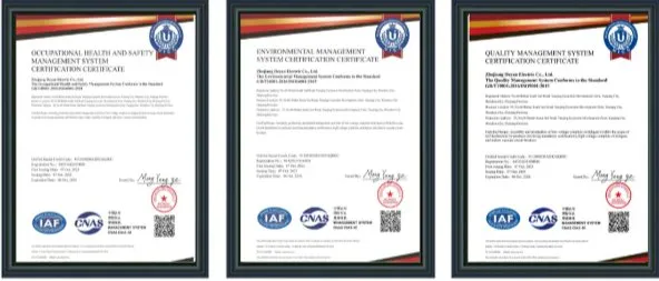 Product Certifications