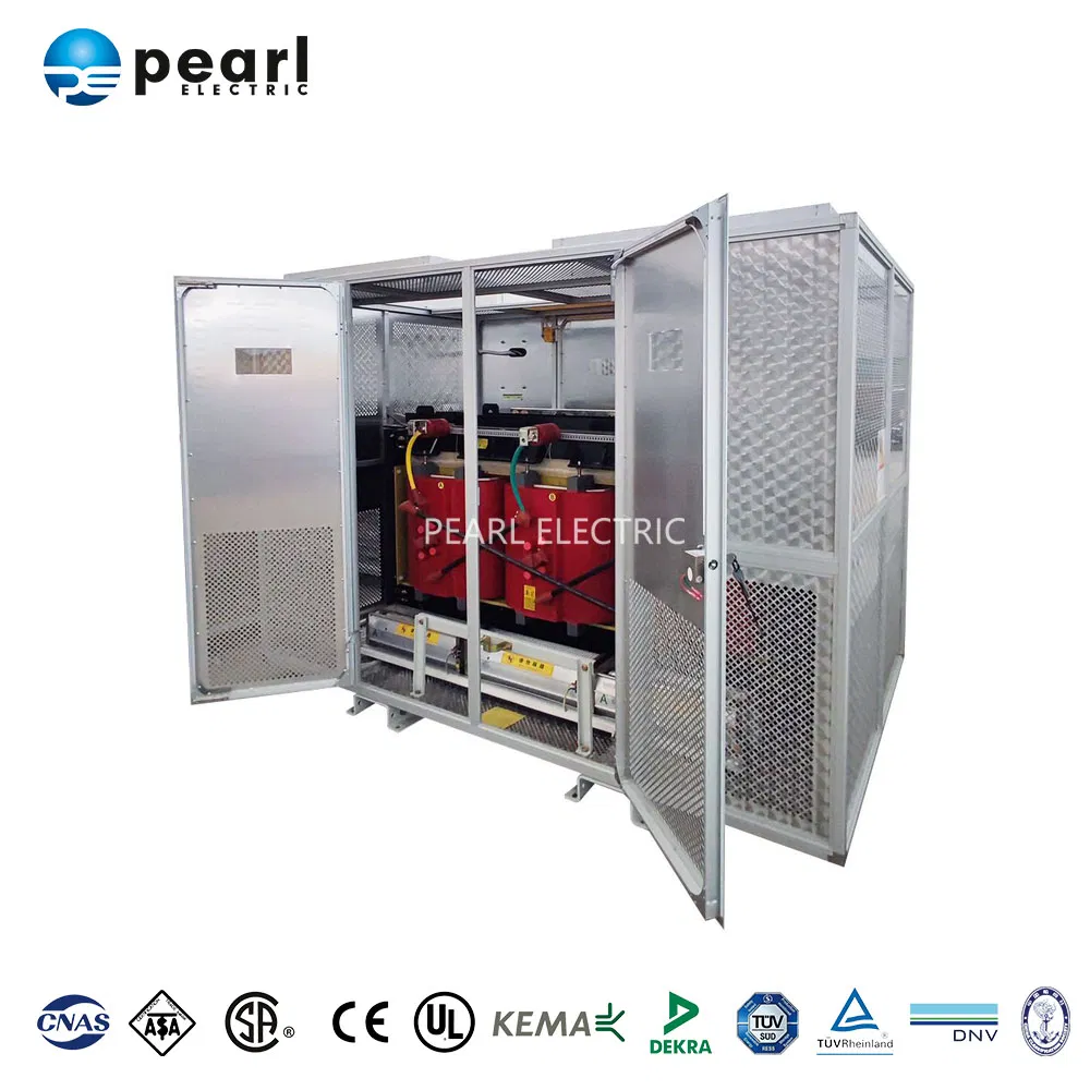 Step Up Step down Cast Resin Dry-Type Transformer with IP2X Aluminium Enclosure