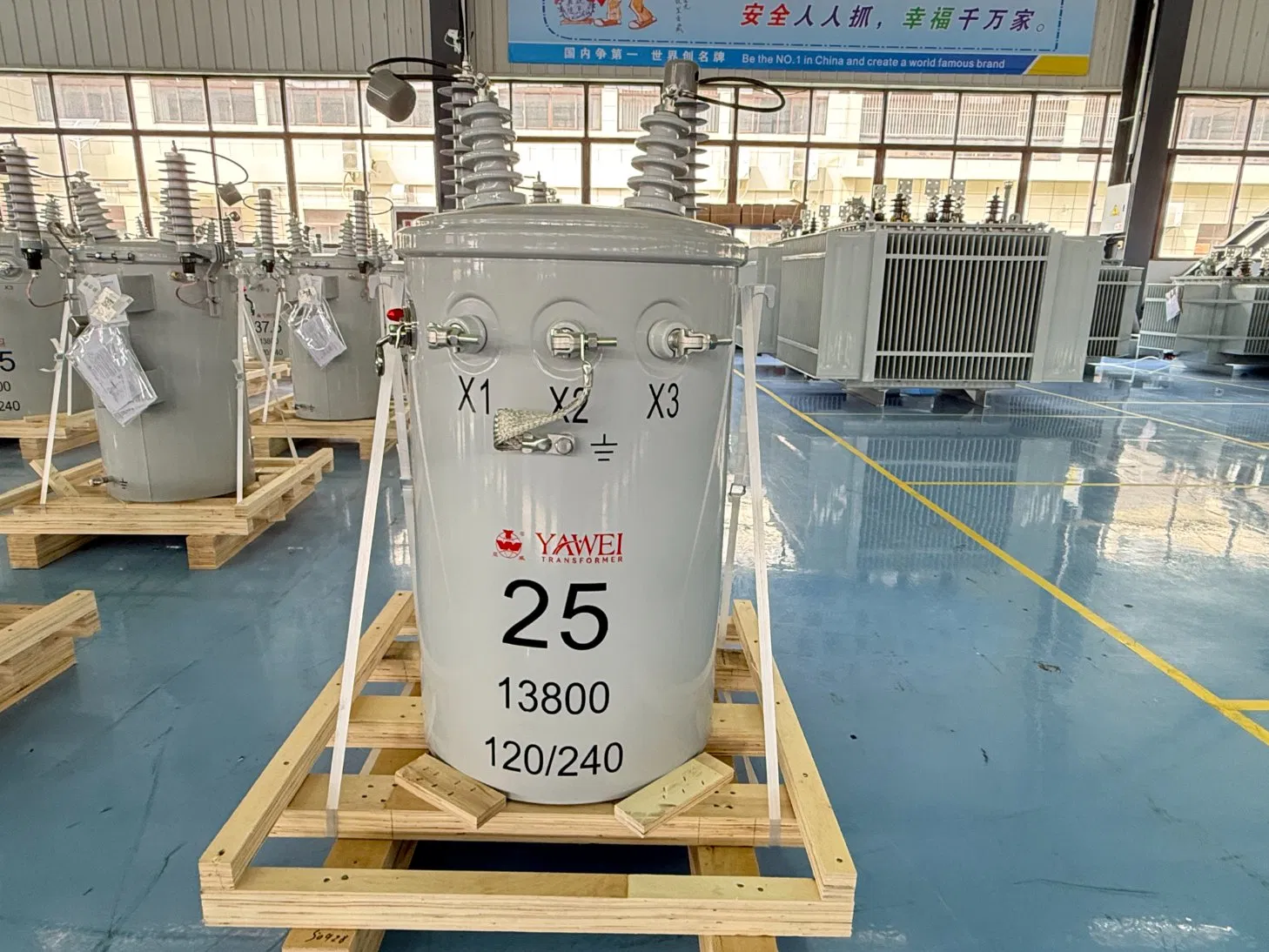 Yawei D-M Seris Single Phase Oil-Immersed Transformer with Advanced Safety Features