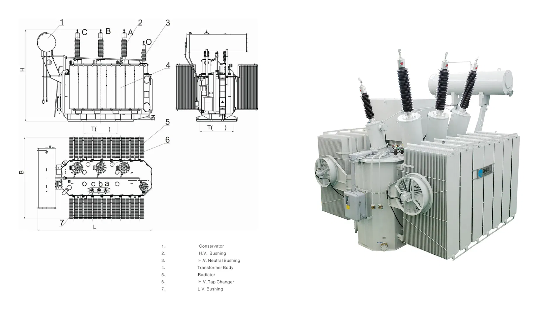 Power Transformer View 2