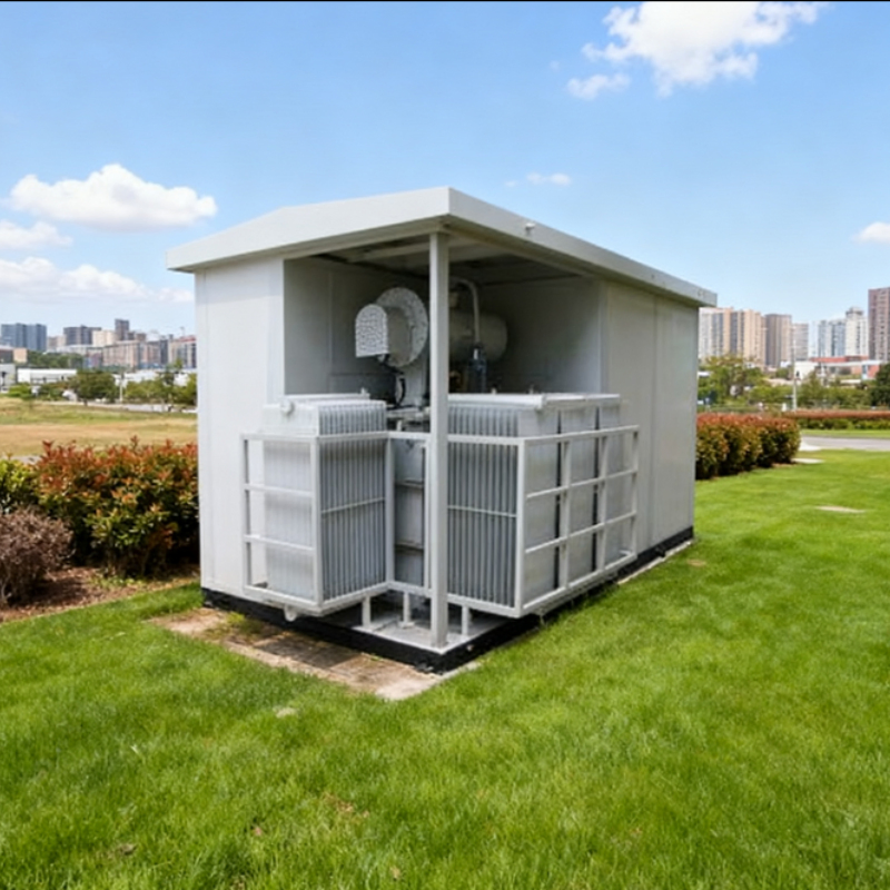 Compact 10mva Box-Type Transformer Prefabricated Substation with 40.5kv for Wind Farms