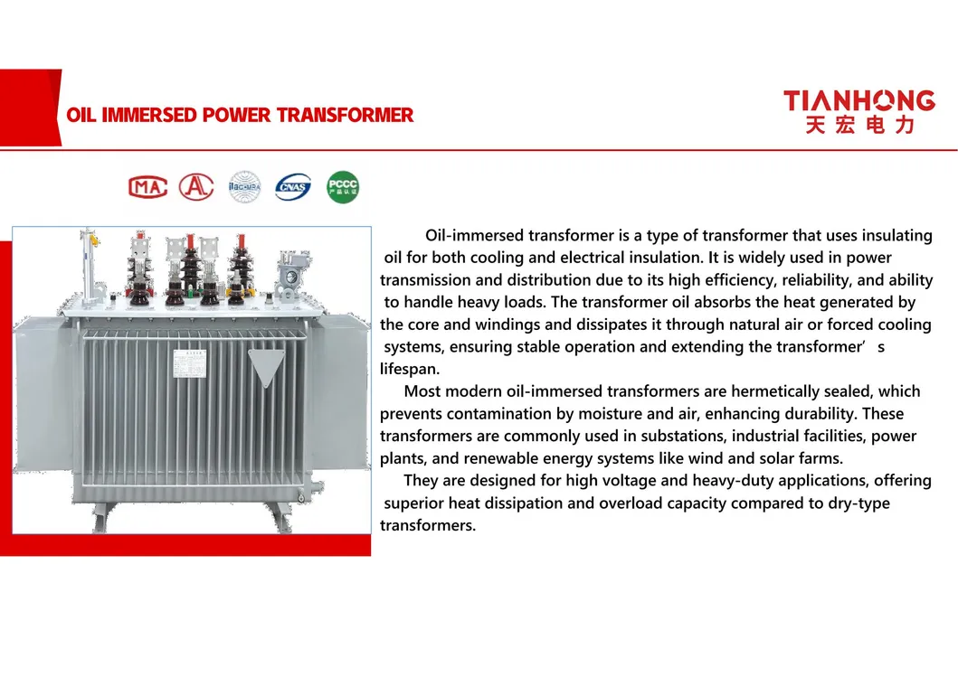 Oil Immersed Rectifier Transformer