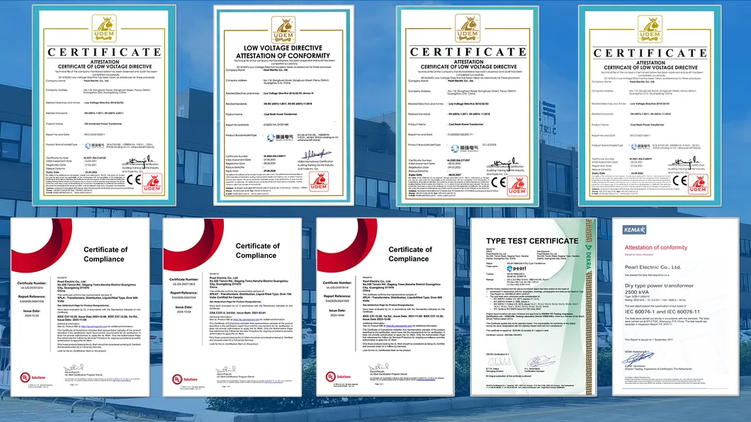Certifications