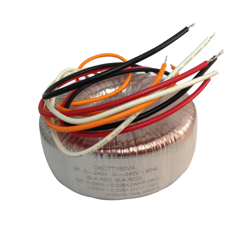 Low Frequency 50Hz 60Hz Toroidal Transformer Power Converter 240V to 230V Step Down Transformer
