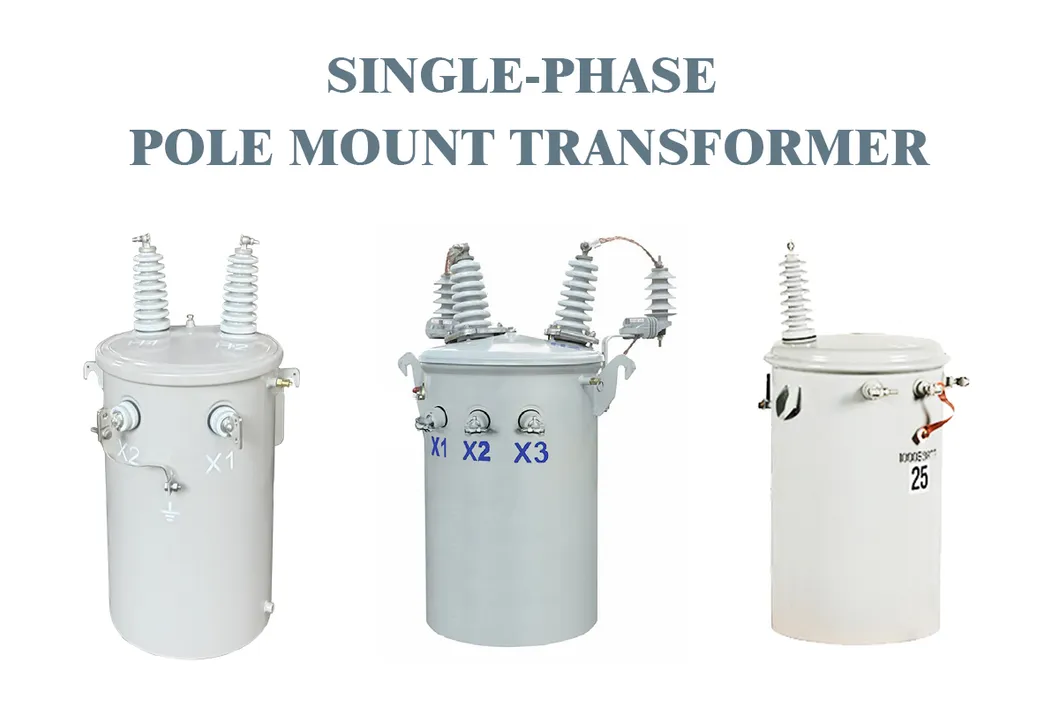 Single Phase Pole Mounted Oil Immersed Transformer