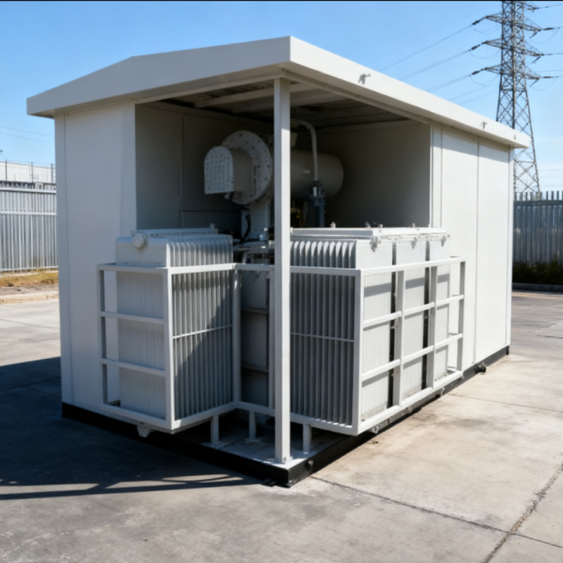 Compact 10mva Box-Type Transformer Prefabricated Substation with 40.5kv for Wind Farms