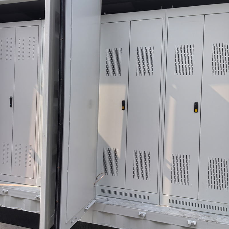 High and Low Pressure Alloy Industrial Wind Power Battery Energy Prefabricated Cabin