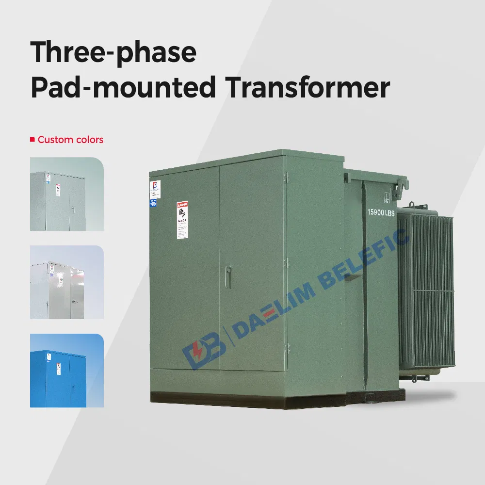 3 Phase 12.47kv 13.2kv 13.8kv 24.94kv 34.5kv 500kVA 750kVA 1000kVA 1500kVA 2500kVA 2550kVA 3000kVA Oil Immersed Pad Mounted Transformer Price