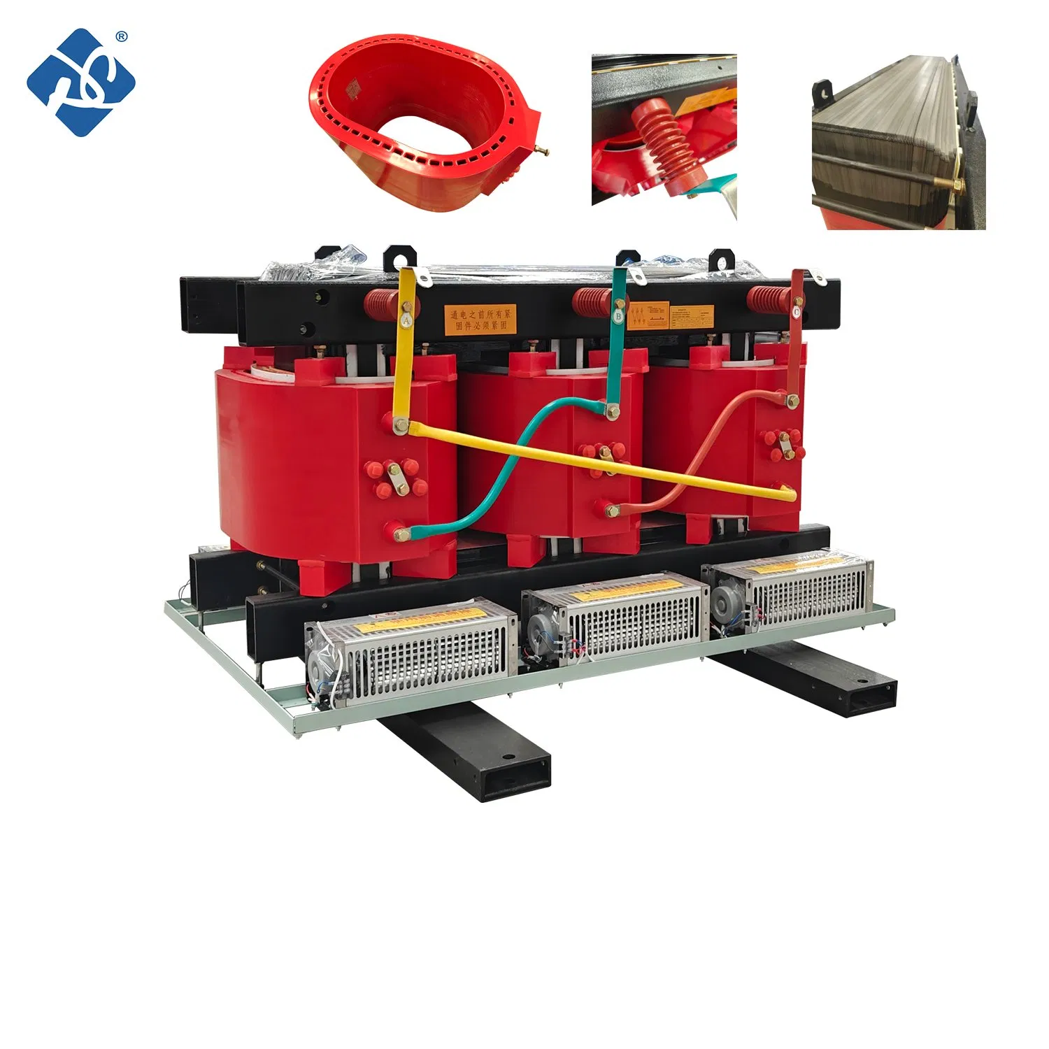 Low-Loss Epoxy Resin Pouring Dry-Type Power Voltage Transformer for Power Transmission and Transformation Systems with Pollution-Free