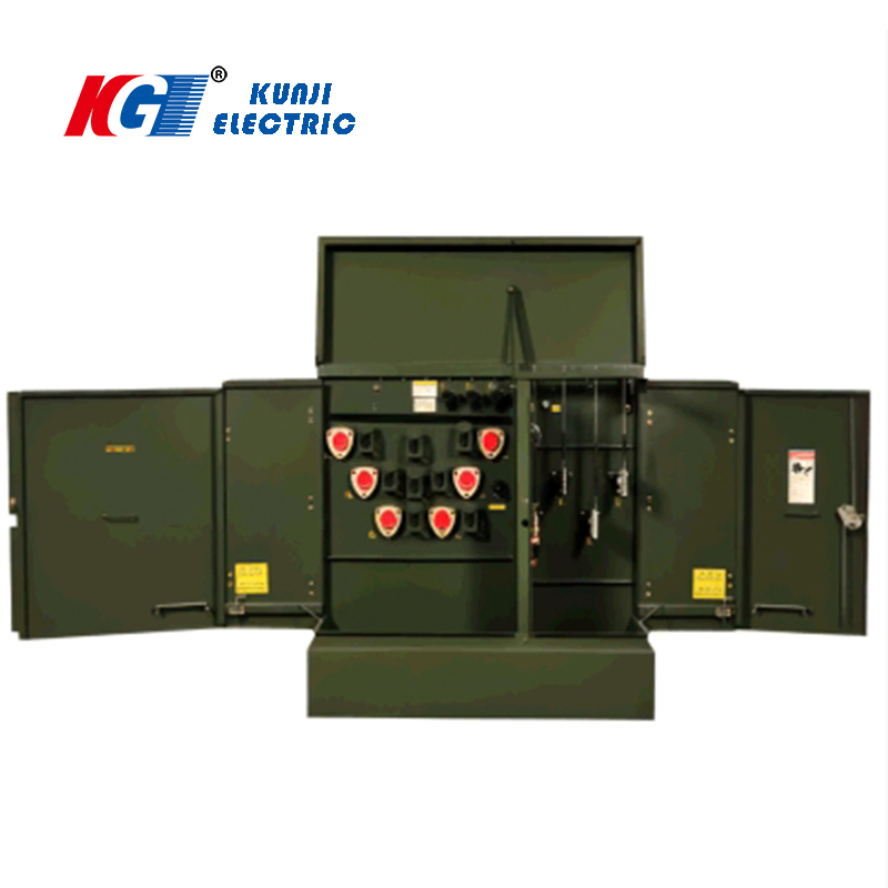 Oil Immersed Substation Distribution Transformer Three Phase Pad Mounted