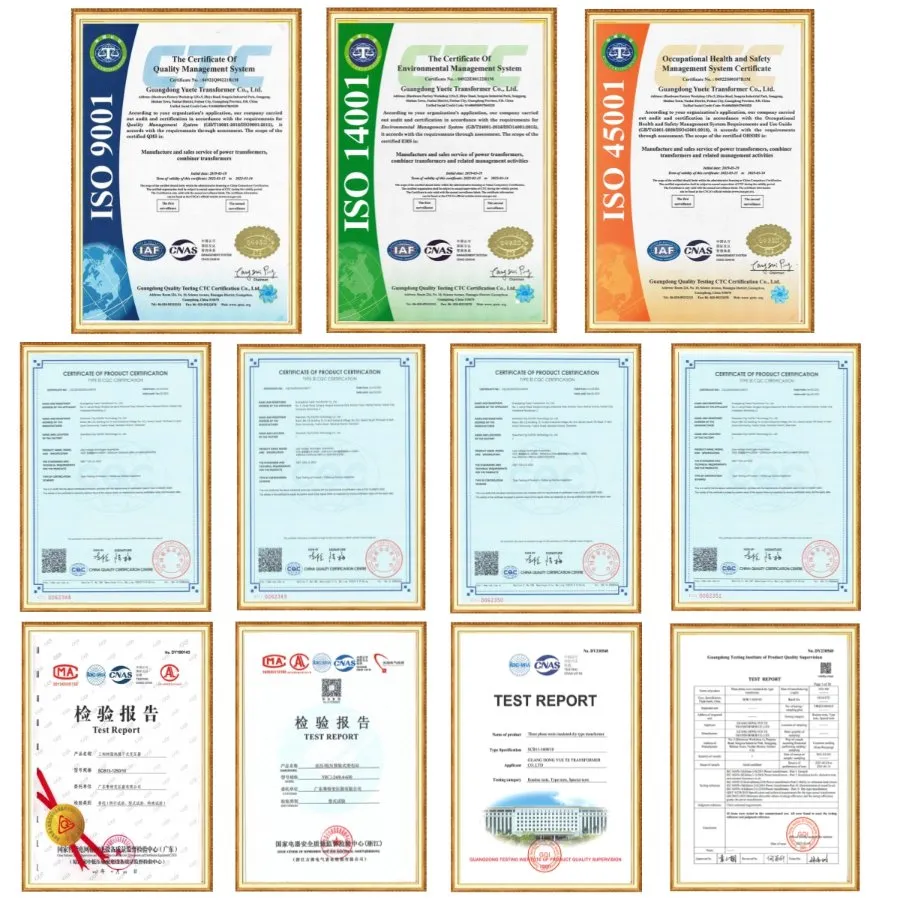 Certificates