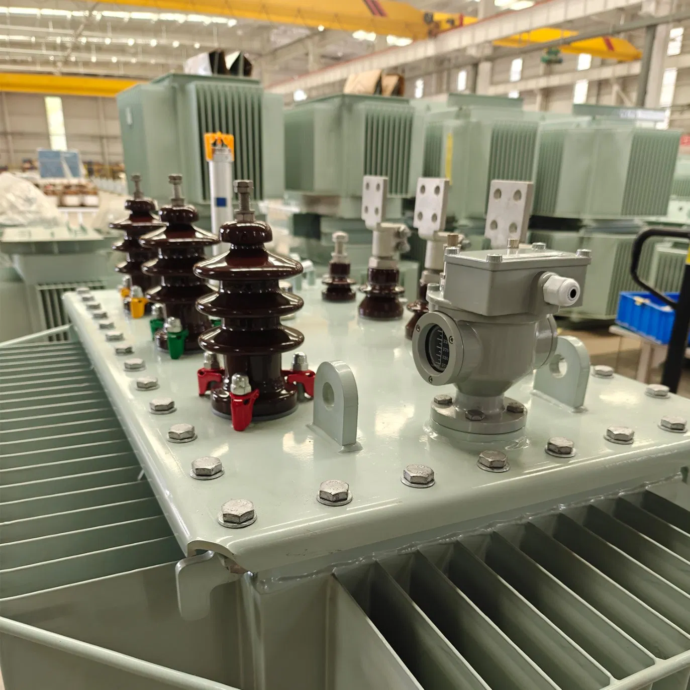 Three Phase Step up Oil Immersed Transformer Aluminum Copper Powertransformer Electrical Transformer Distribution Transformer Transmission Transformer