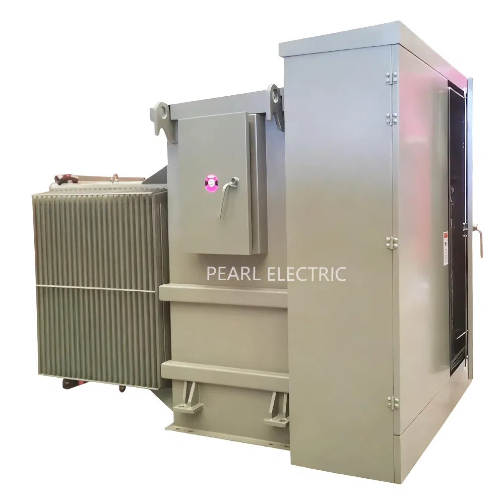 Customization Three Phase Low Loss Oil Immersed Prefabricated Substation Pad Mounted Transformer