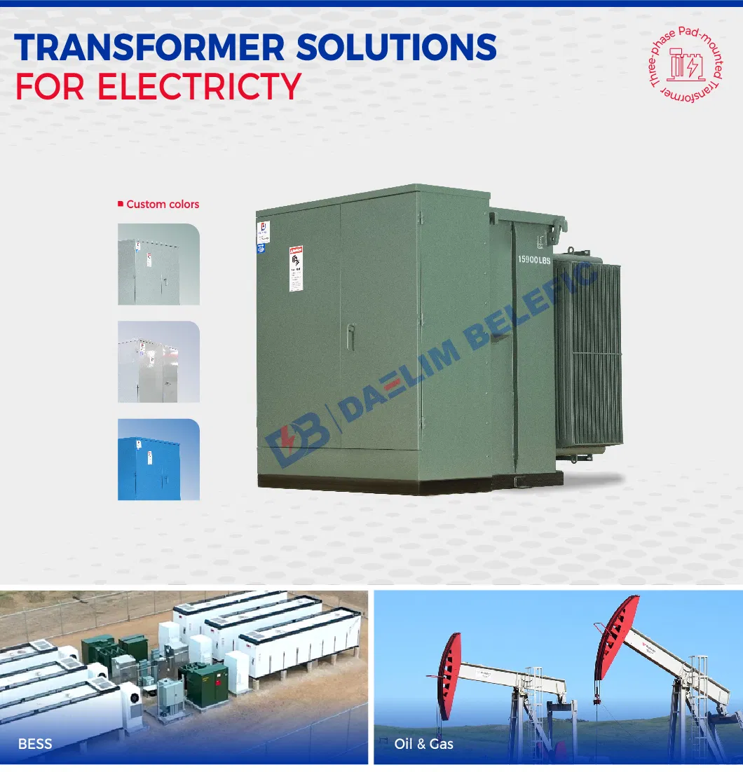 Three Phase Pad Mounted Transformer