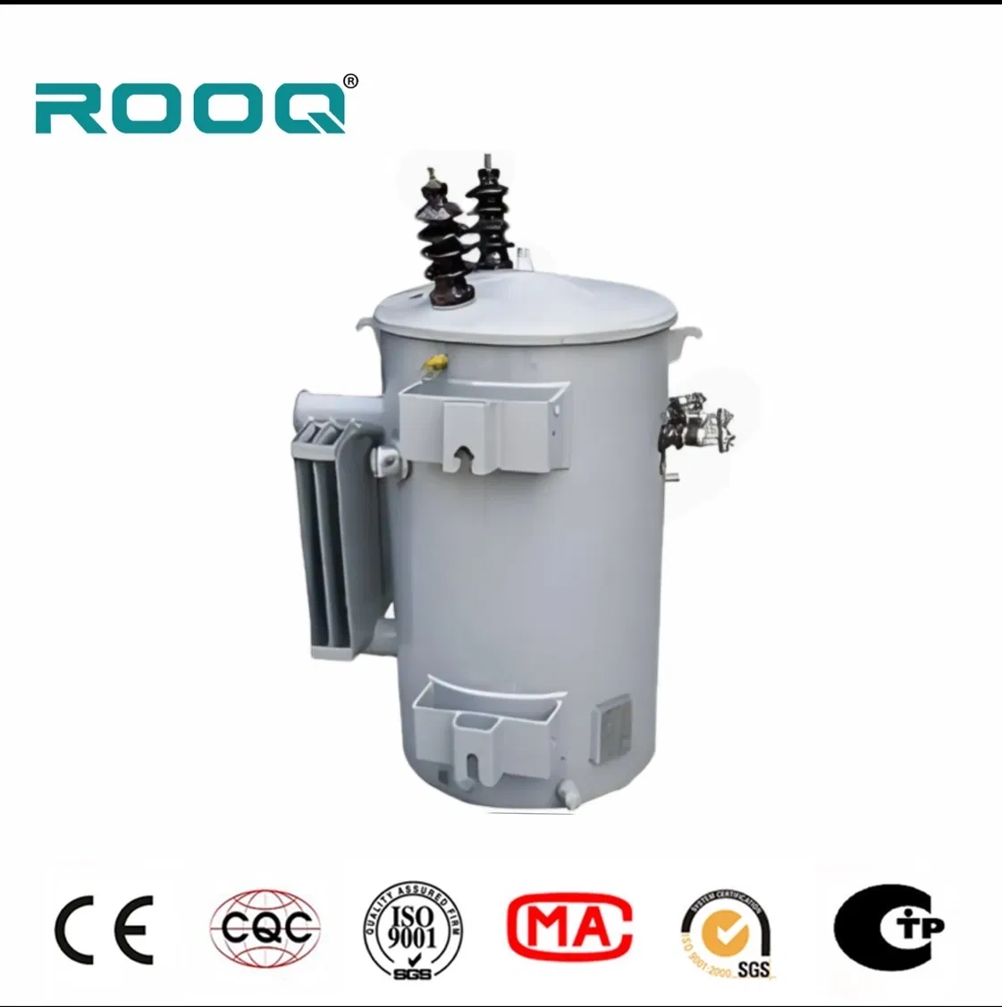 Electric Pole-Mounted Step-Down Transformers Handle 10kv or 11kv Inputs, Delivering Single-Phase Power Between 15kVA and 333kVA for Distribution Networks