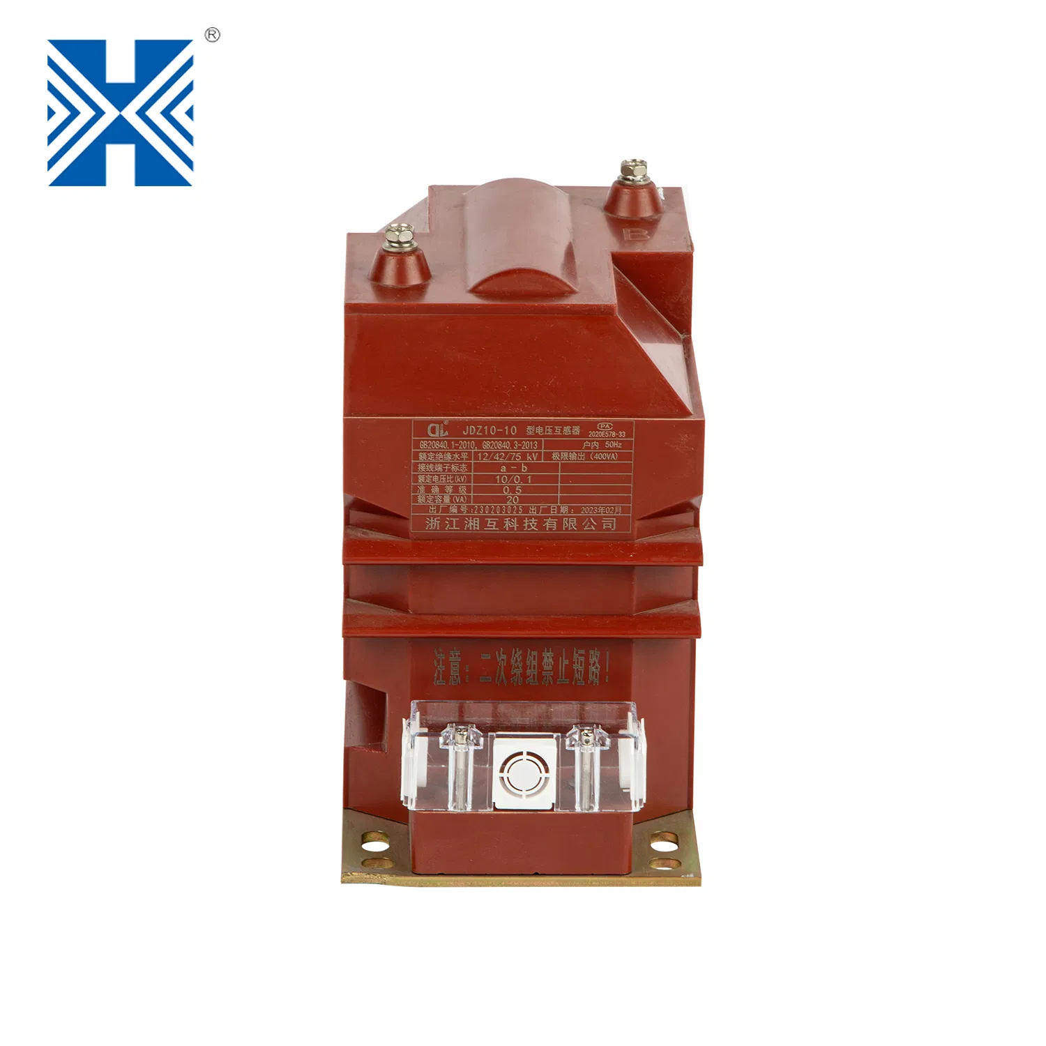 Model Jdz10-10 PT / 11000/110V 50va 10kv Potential Transformer Accuracy Class 0.5s 10kv Indoor Voltage Measuring Instrument