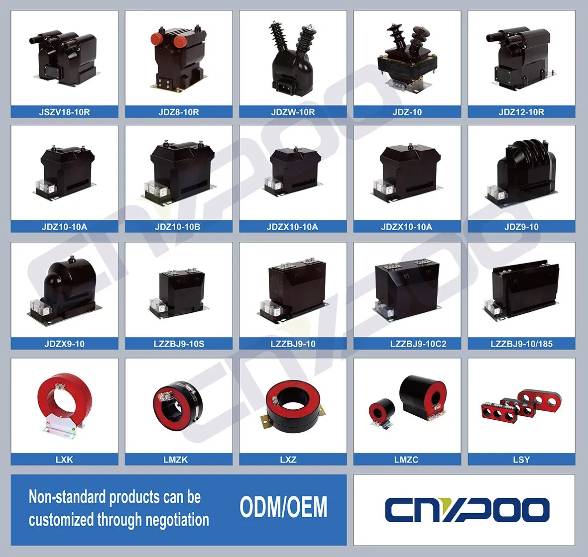 High Voltage Three Phase Instrument Transformer for Indoor Use