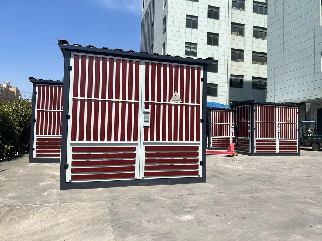 Compact Prefabricated Electrical Substation View 2