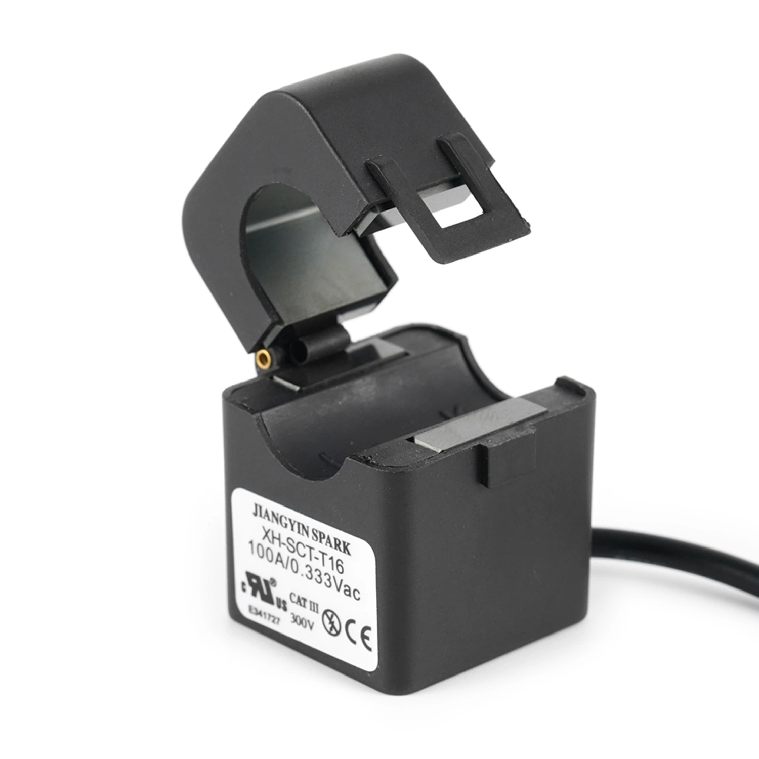 UL Clip on Sensor Xh-Sct-T16 120A 40mA 100A 33.3mA 333mv CT Split Core Current Transformer