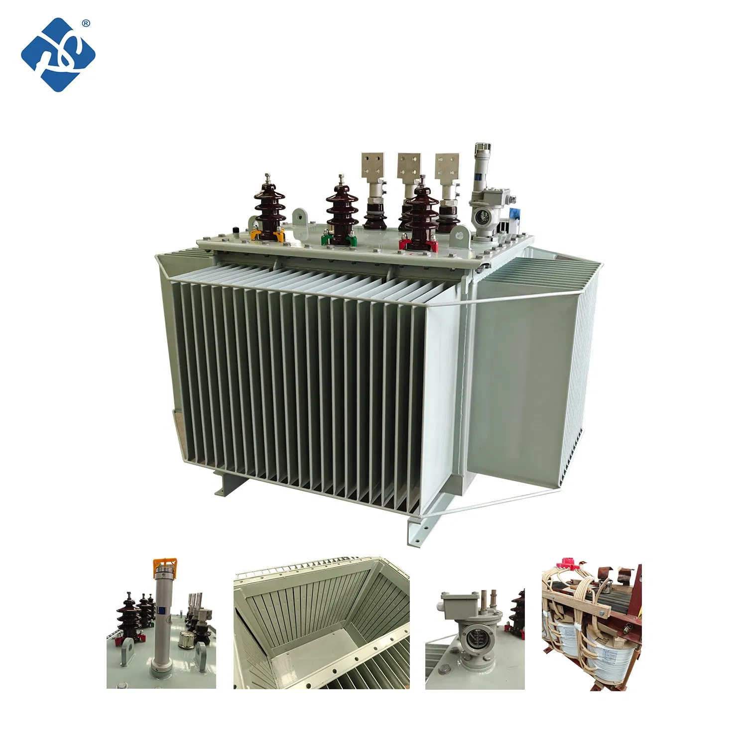 Three Phase Step up Oil Immersed Transformer Aluminum Copper Powertransformer Electrical Transformer Distribution Transformer Transmission Transformer