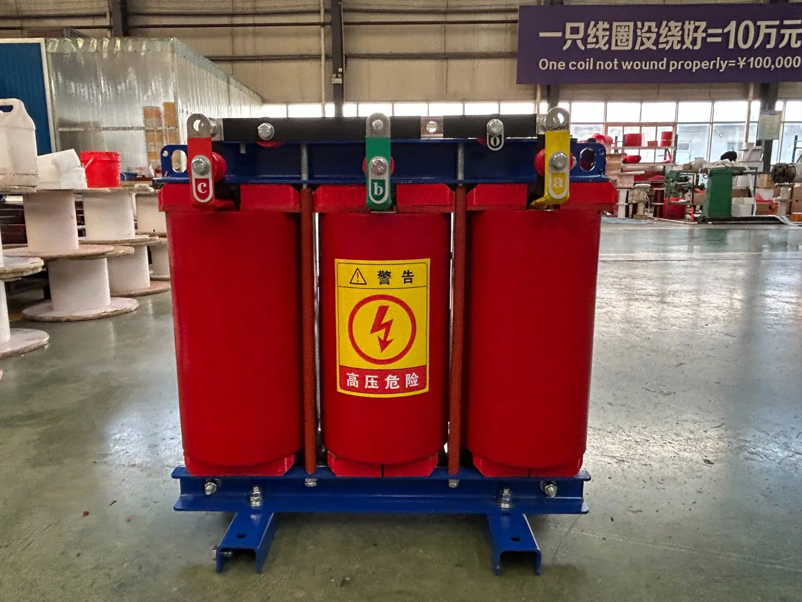 High Level and High Insulation Scb12-1000 10kv Indoor Epoxy Resin Core-Type Winding Three-Phase Step Down Electric Power Dry Transformer for Globle Users Using