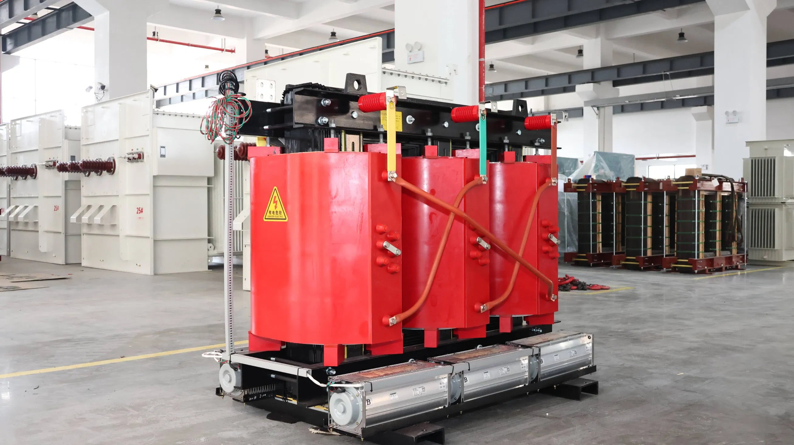 Three Phase 100kVA ~2500kVA Cast Resin Power Dry Type Electrical Power Distribution Transformer