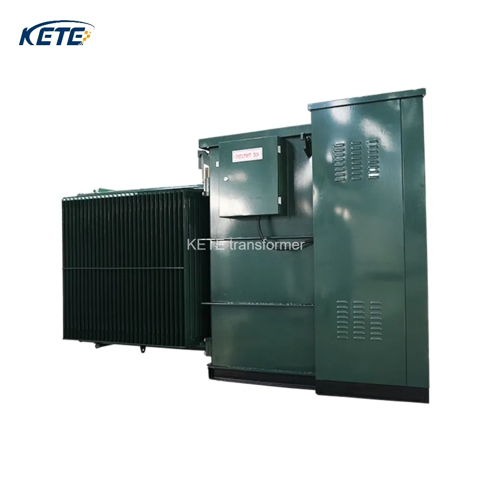 S11-S22 200kVA - 400kVA 500kVA-800kVA 1000-2500kVA 35kv 30kv 33kv 34.5kv 38.5kv to 0.4kv with IEC 60076 Standard &amp; Onan Cooling Pad Mounted Transformers
